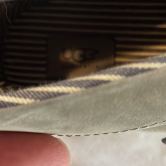 Ugg Casual Shoes Men’s Size 10.5 Medium Gray Leather Comfort Ankle High - Picture 2 of 12